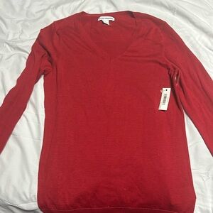 Simple red Amazon sweater. Never worn size XS